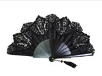Black Blond Lace Fan for Ceremony. Ref. 1354 27.770€ #503281354